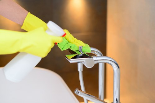 Transparent pricing for Marylebone Cleaners shown with a waste collection estimate