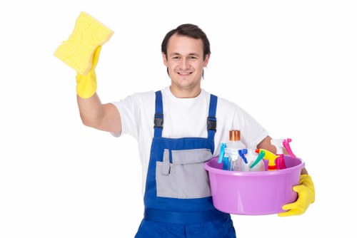 Commercial deep cleaning in Marylebone office space