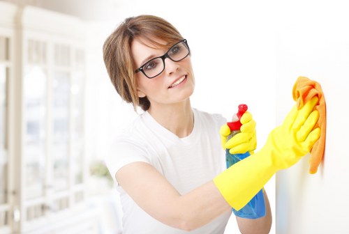 Commercial cleaning services for offices in Marylebone with desks and meeting rooms