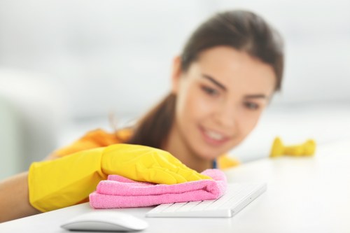 Professional complaint handling in a cleaning service