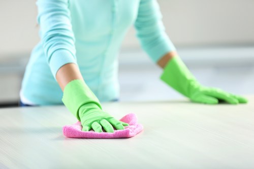 Detailed office cleaning service for a Marylebone business interior